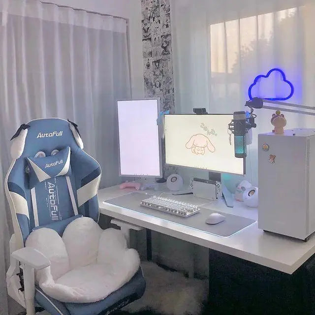 How to Customize Your Blue Gaming Computer Chair? - AutoFull Official
