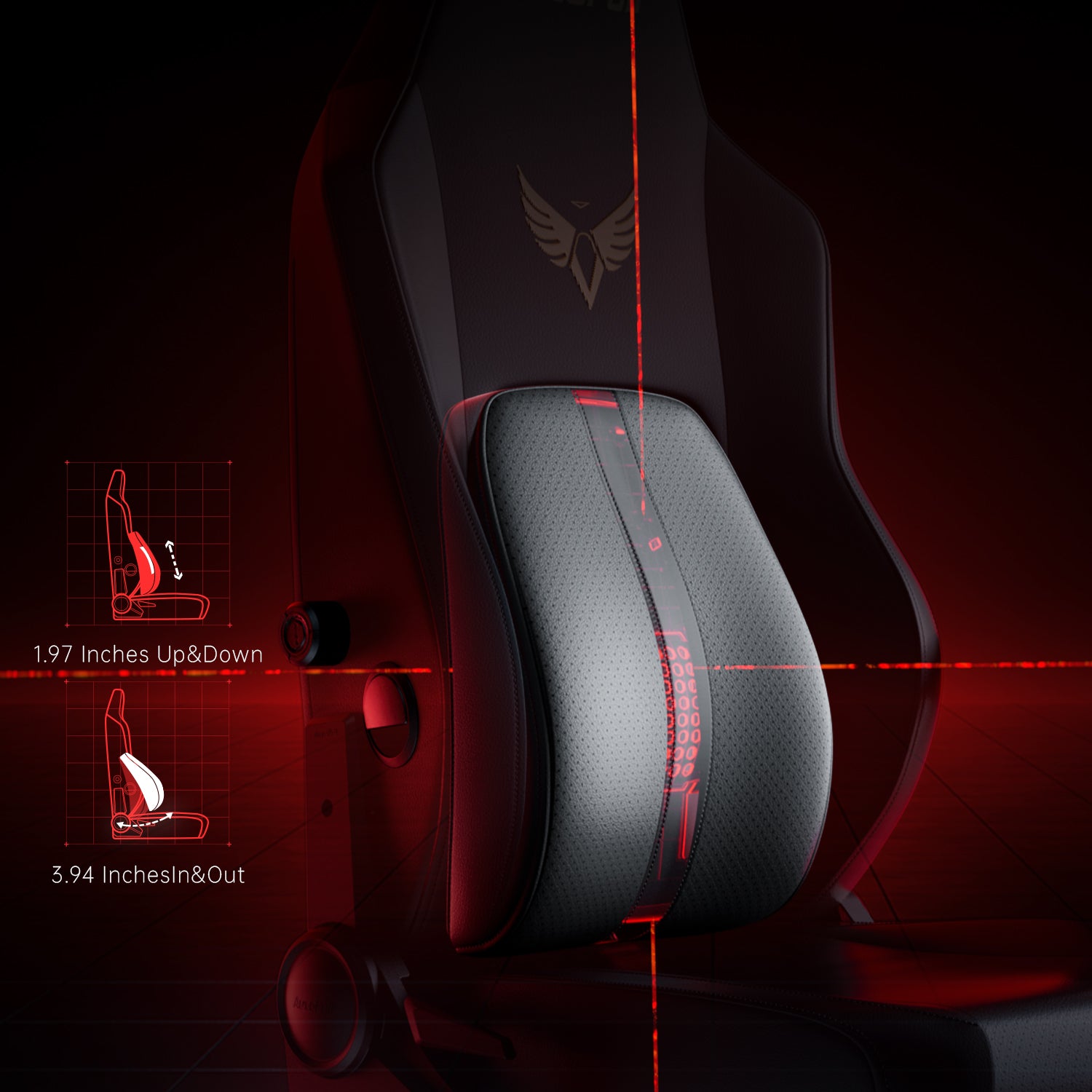 Dynamic Tracking Lumbar Support