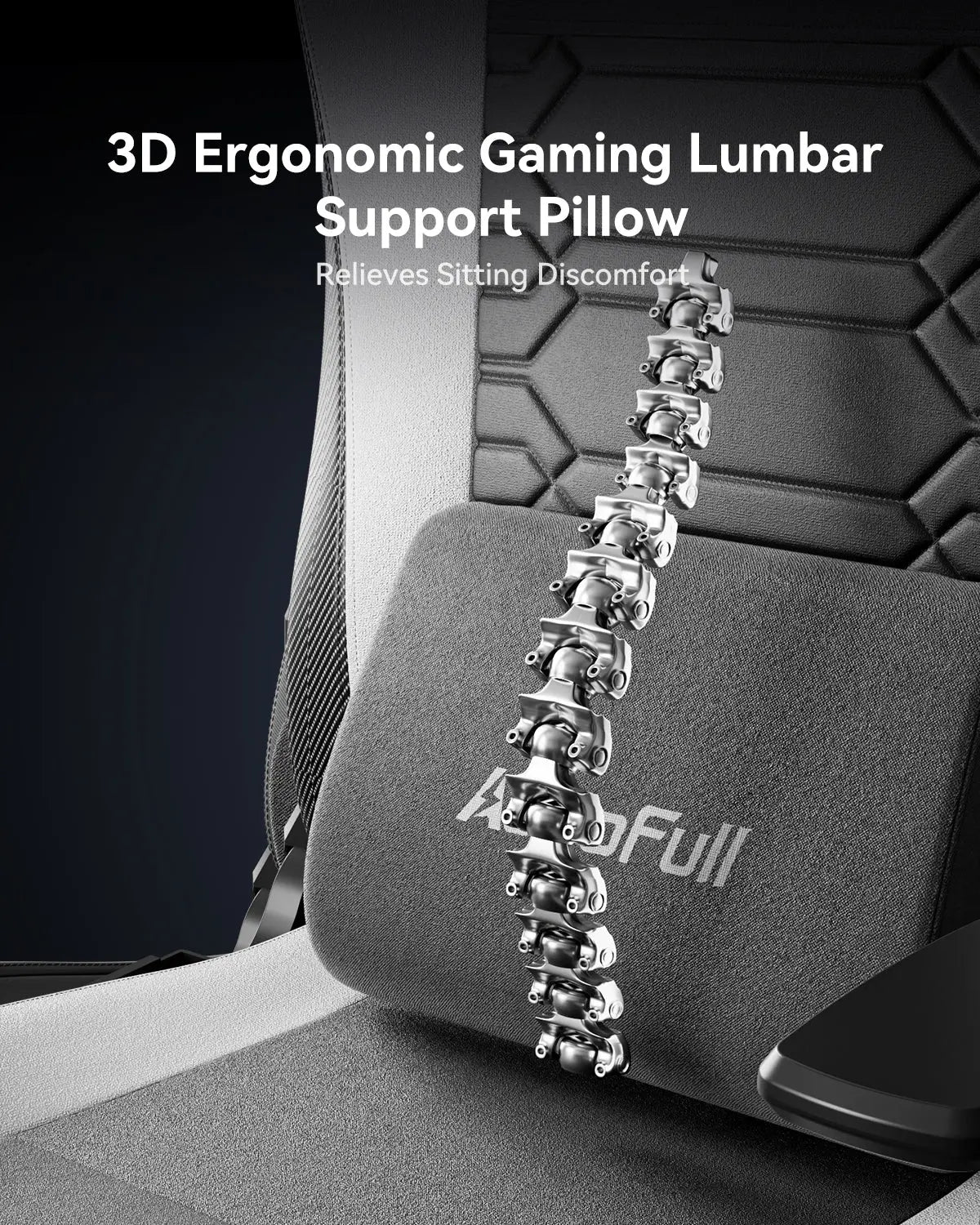 AutoFull C3 Gaming Chair with Ergonomic Lumbar Pillow new AutoFull US