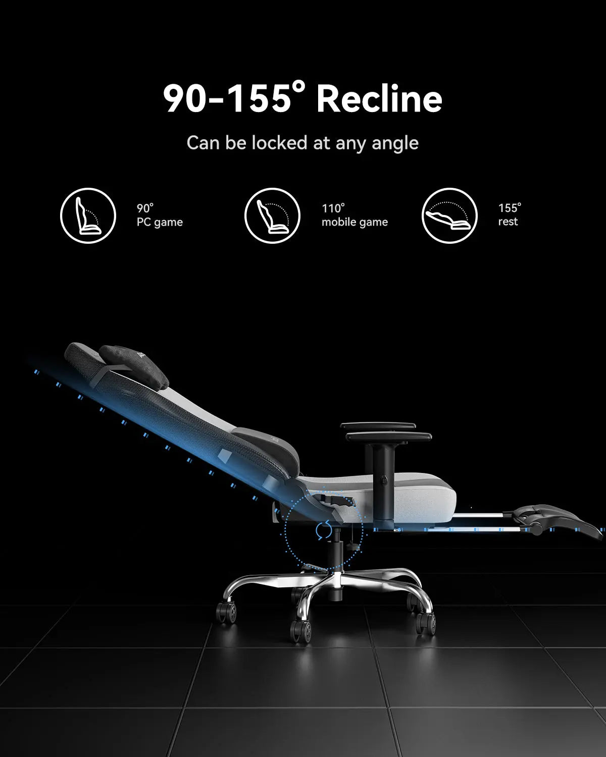 AutoFull C3 Gaming Chair with Ergonomic Lumbar Pillow new AutoFull US