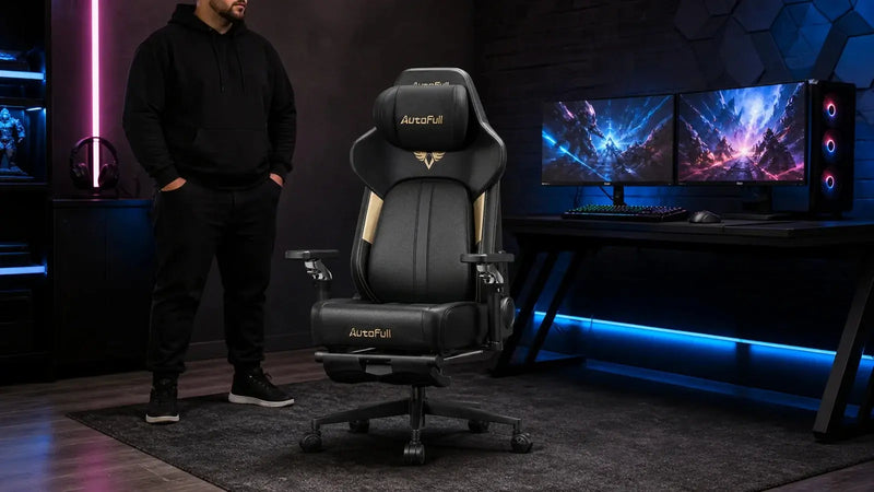 AutoFull ergonomic gaming chair for long gaming and work sessions