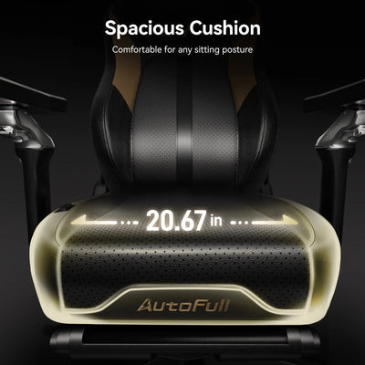 AutoFull M6 Ultra Black Massage Gaming Chair