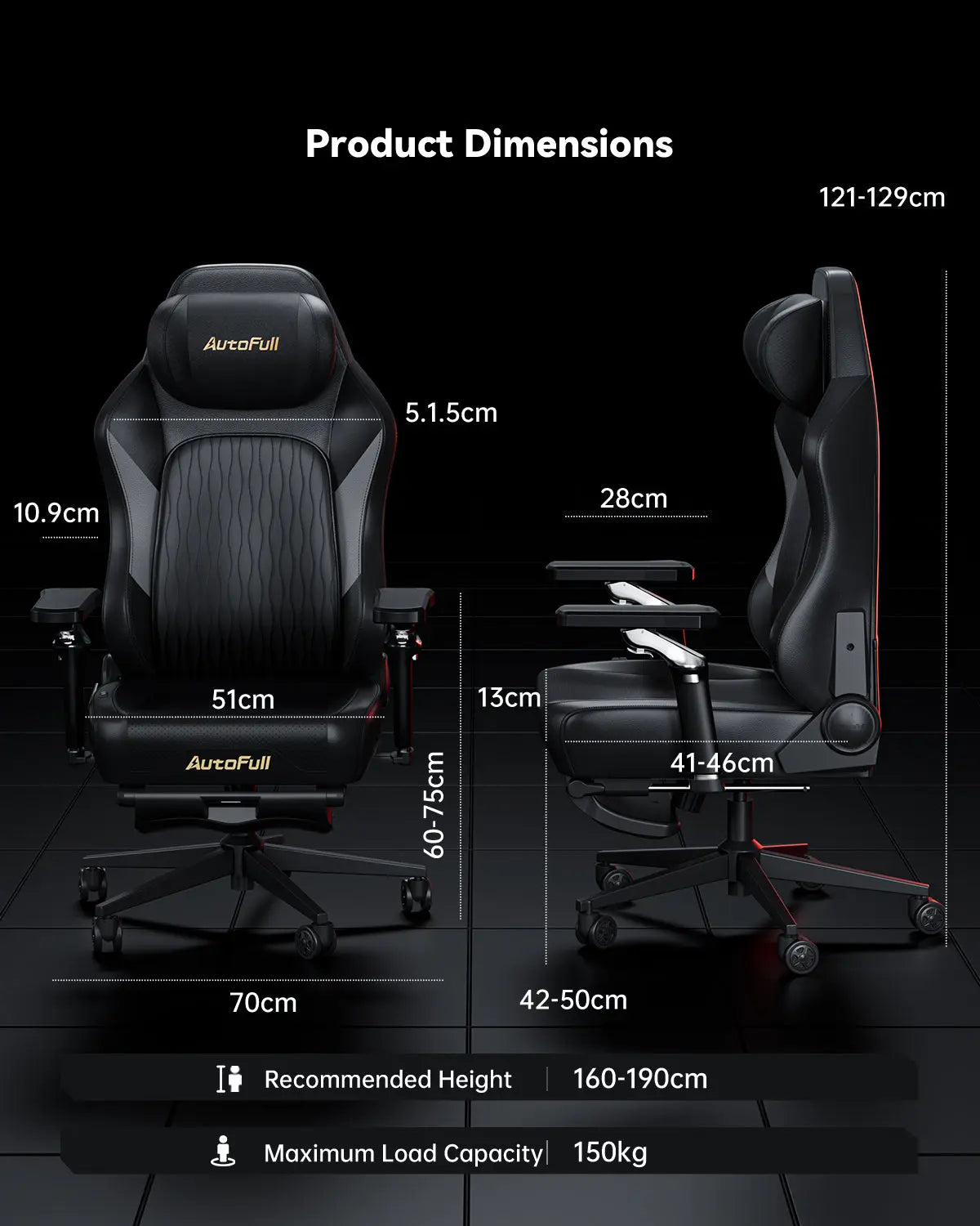 AutoFull M6 Pro Gaming Chair (2026 Upgraded) AutoFull