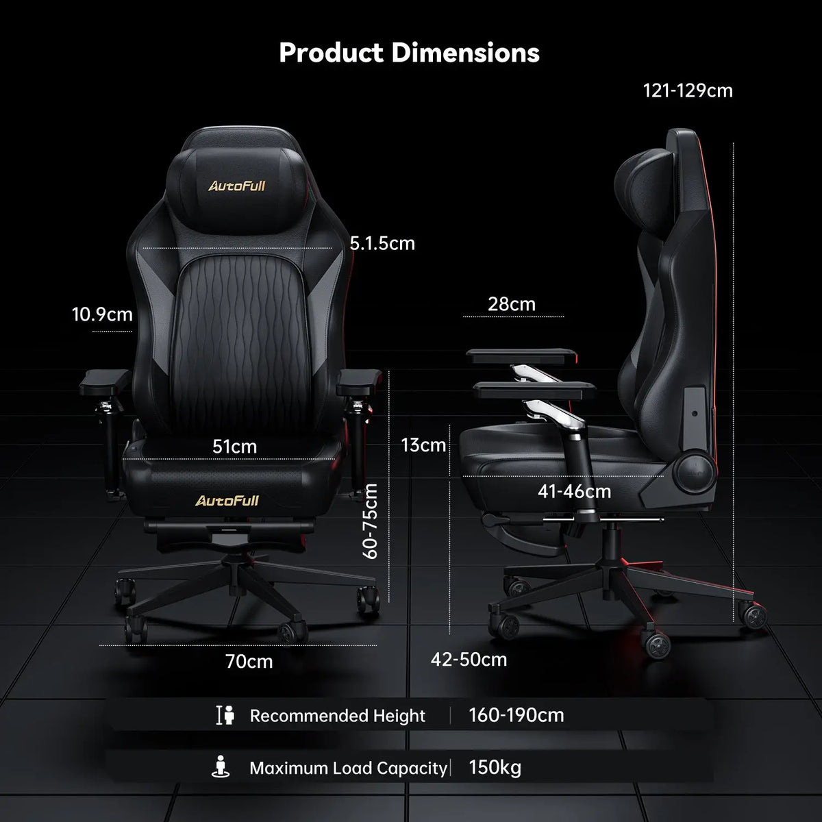 AutoFull M6 Pro Gaming Chair (2026 Upgraded) AutoFull