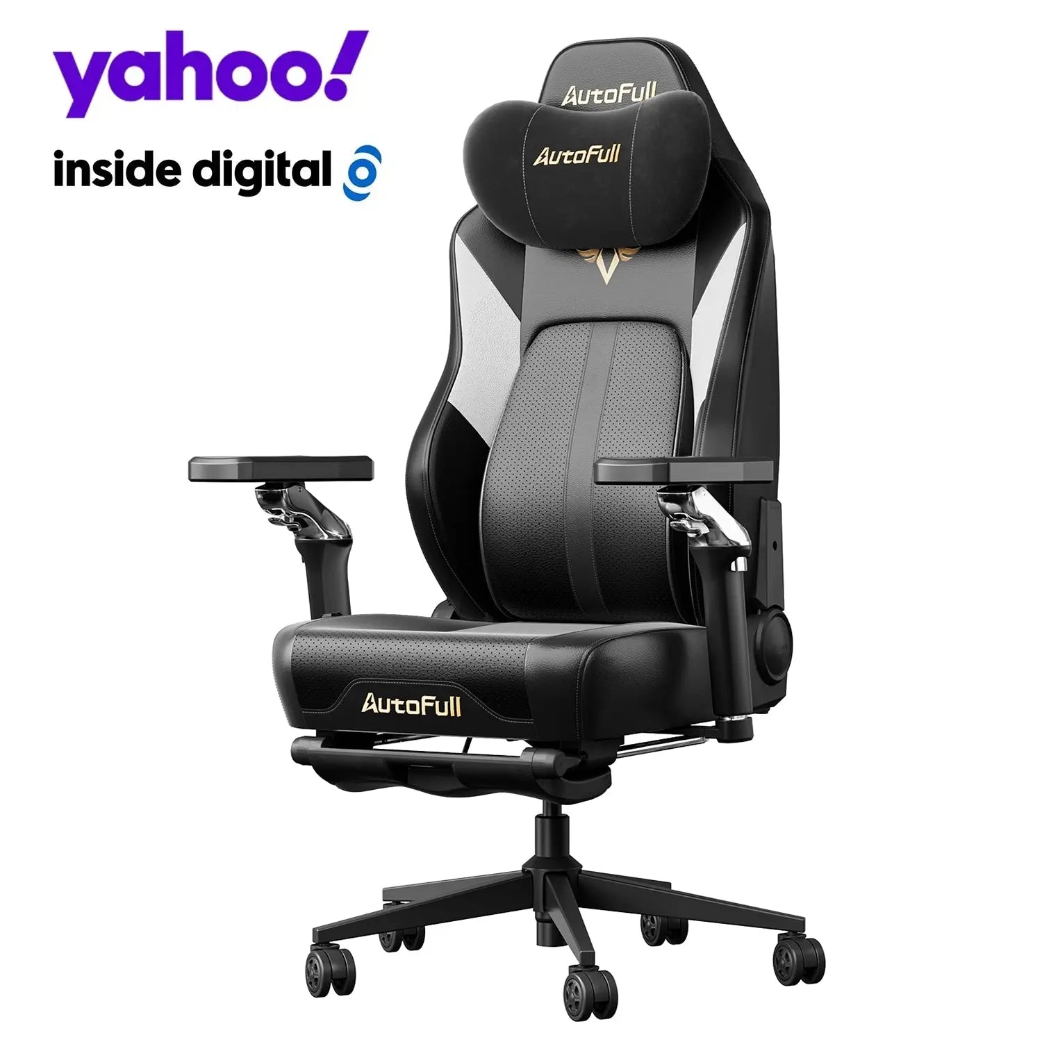 Pro Gaming Chair with Ventilation and Heating Cushion Autofull US