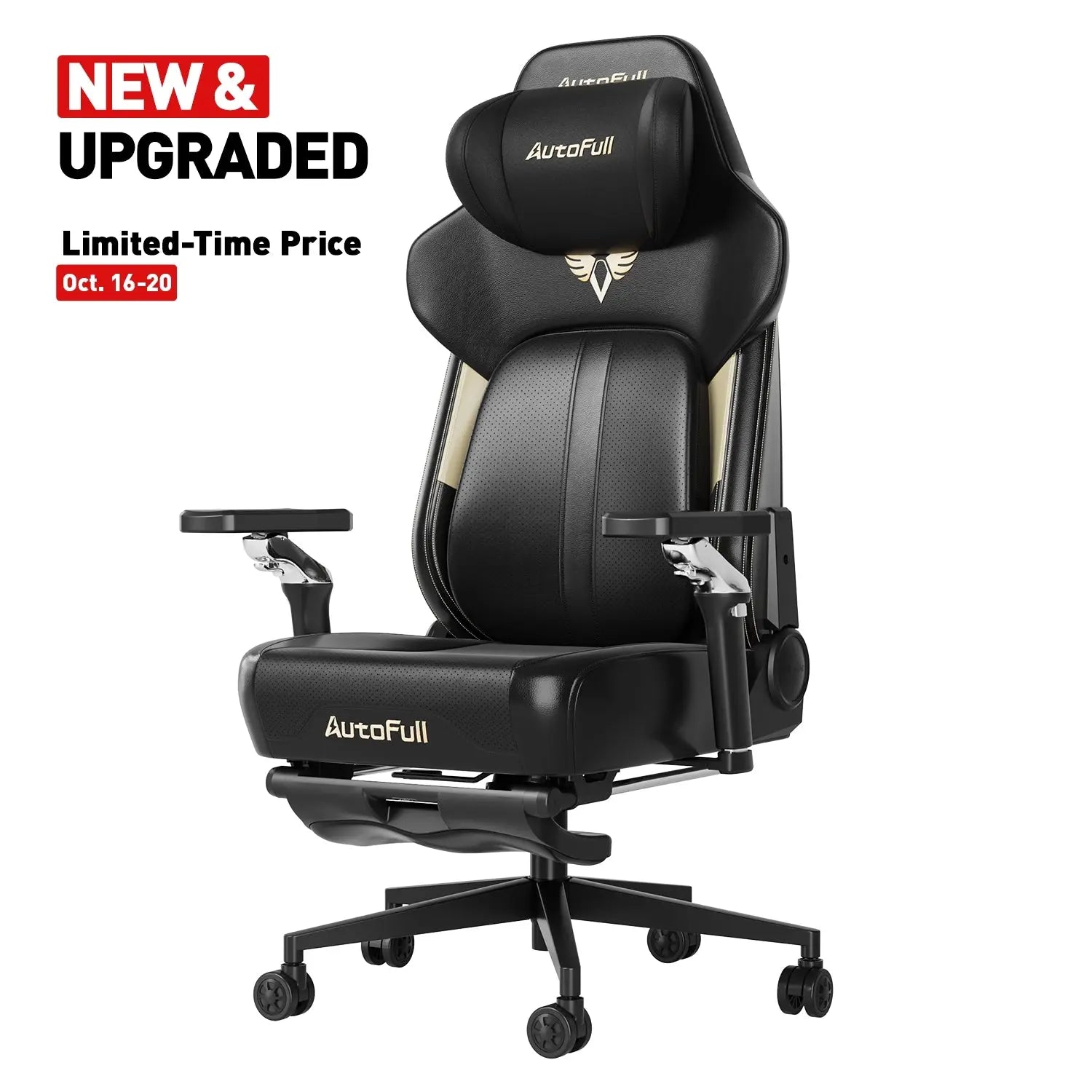 AutoFull M6 Ultra Gaming Chair [🕯️Halloween Mega Sale] AutoFull