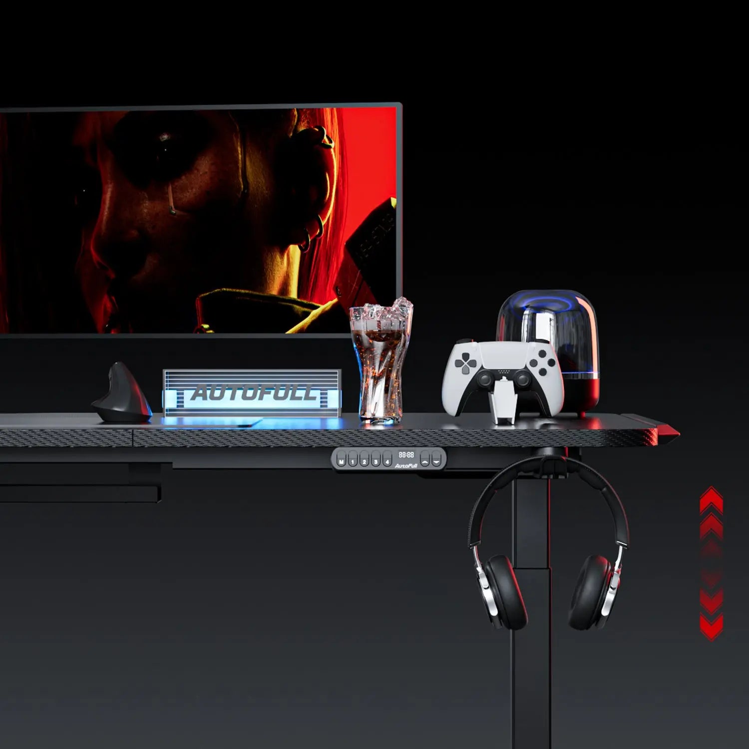 AutoFull M6 Pro Gaming Chair & A4 Pro Gaming Desk Bundle AutoFull US