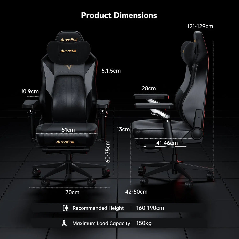 Picture of Pro Gaming Chair with Ventilation and Heating Cushion | Autofull US