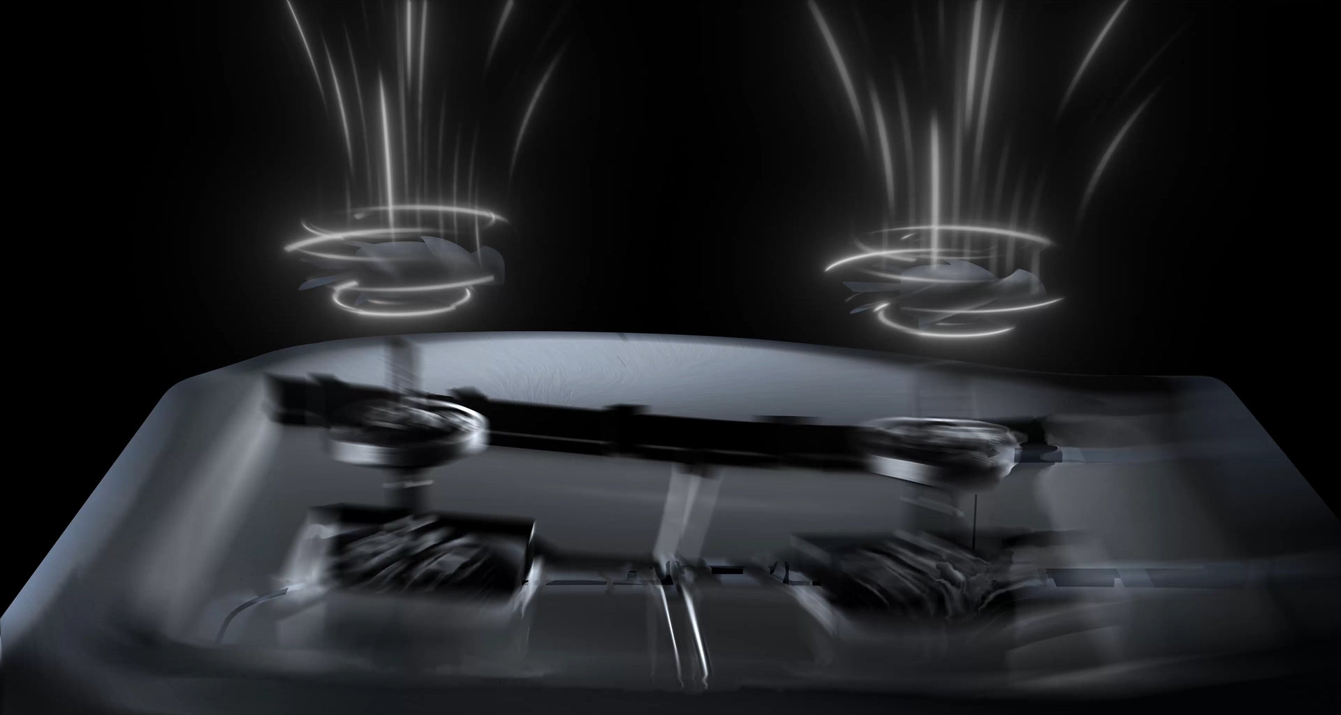 Dual-fan Active Cooling