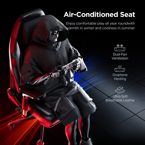 Picture of Pro Gaming Chair with Ventilation and Heating Cushion | Autofull US
