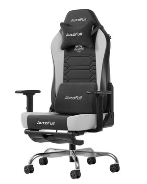AutoFull C3 Gaming Chair with Ergonomic Lumbar Pillow Suede