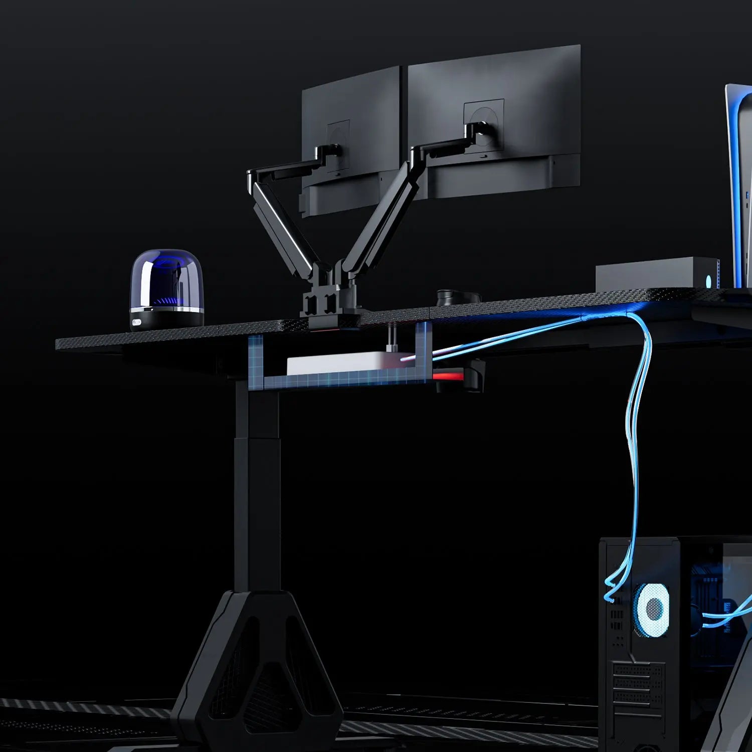AutoFull M6 Pro Gaming Chair & A4 Pro Gaming Desk Bundle AutoFull US
