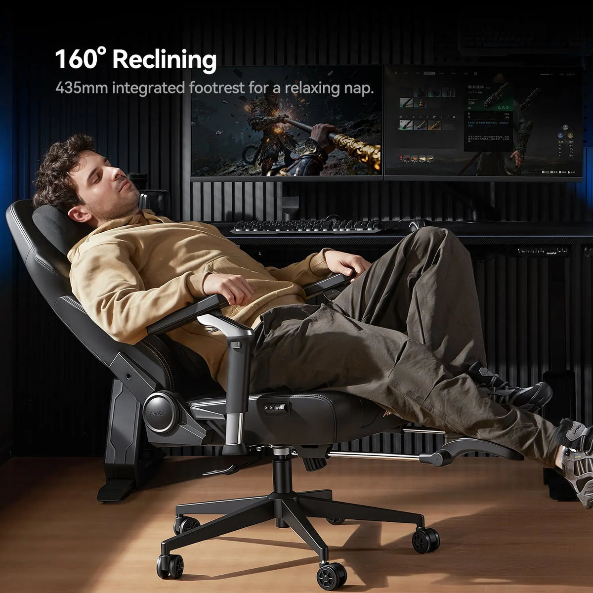 AutoFull M6 Ultra+ 2.0 Gaming Chair with Massage AutoFull US