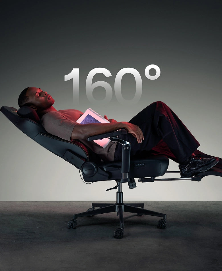 90°–160° Recline for Total Comfort