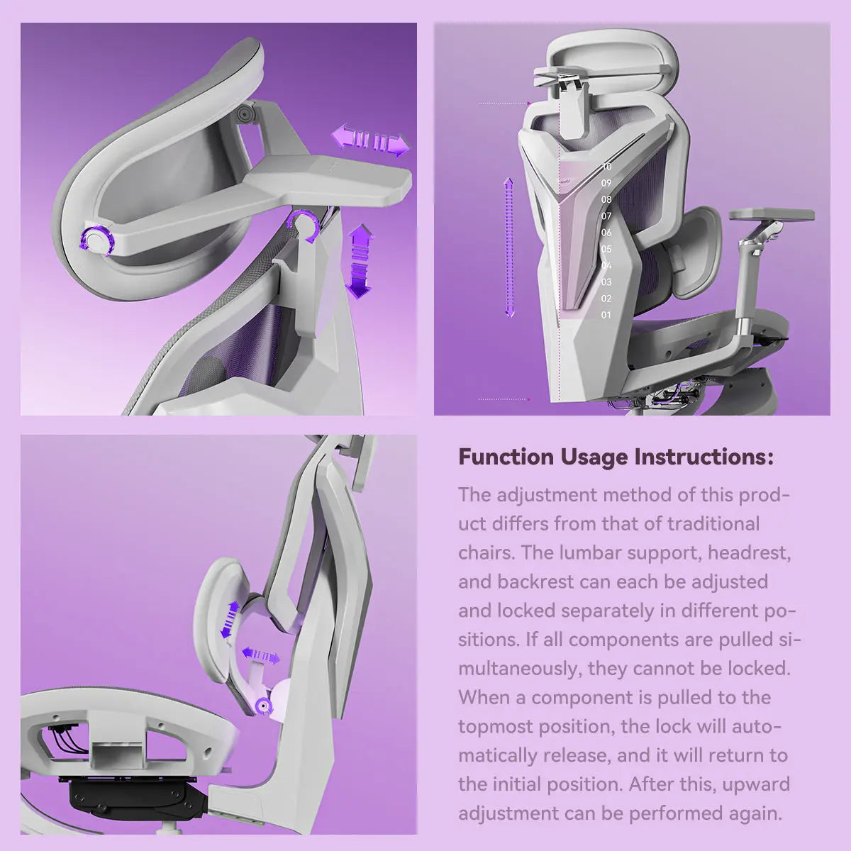 AutoFull G7 Ergonomic Gaming Chair AutoFull US