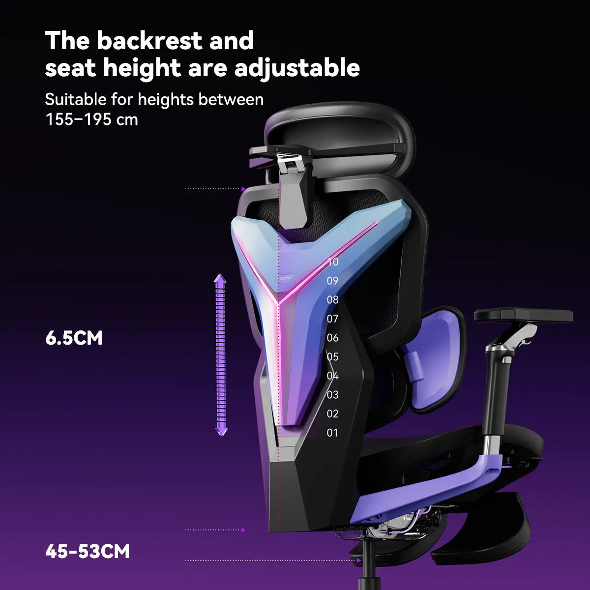 AutoFull G7 RGB Ergonomic Gaming Chair AutoFull US
