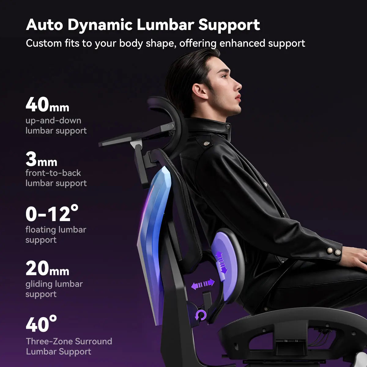 AutoFull G7 RGB Ergonomic Gaming Chair AutoFull US