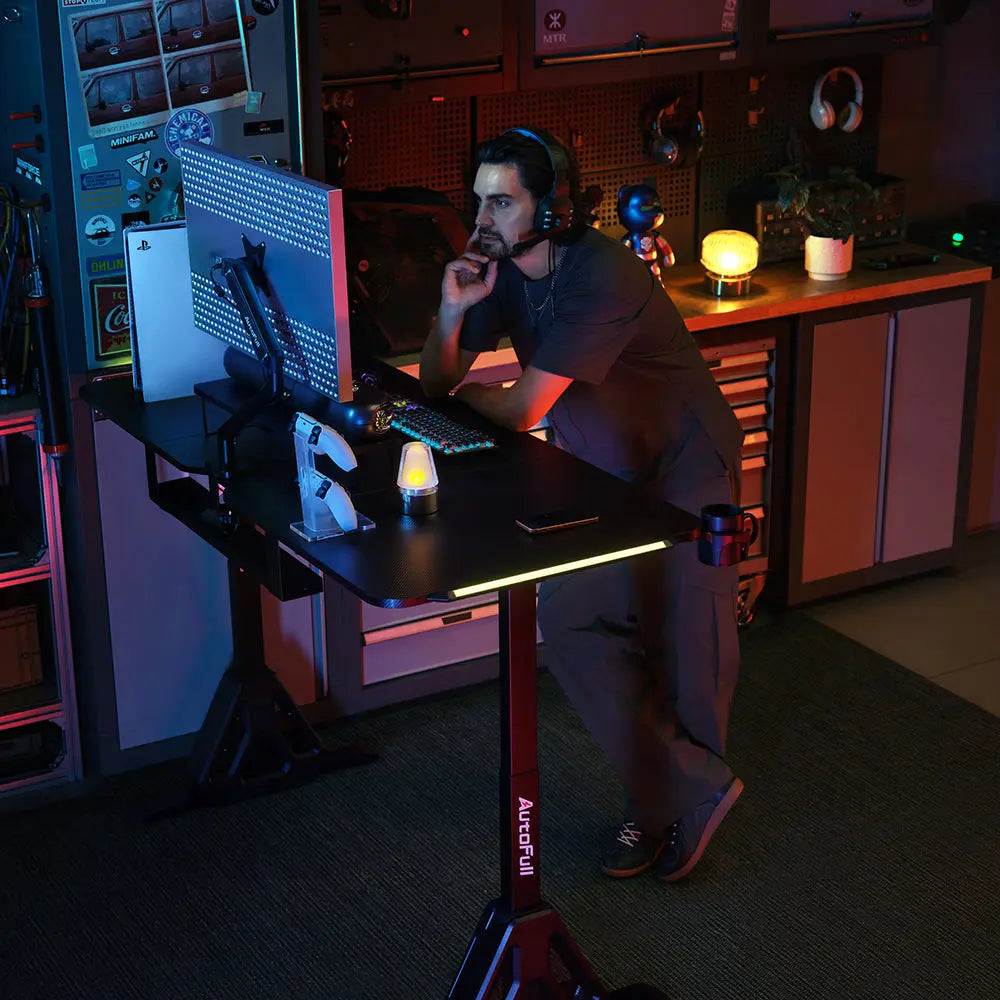 AutoFull A4 Pro RGB Gaming Desk AutoFull US